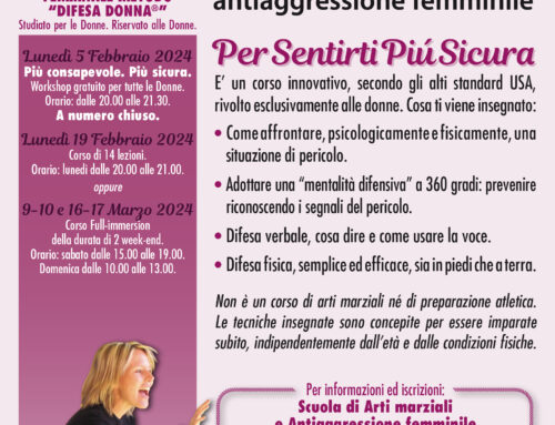 Corso di antiaggressione femminile a Sesto San Giovanni (Milano)