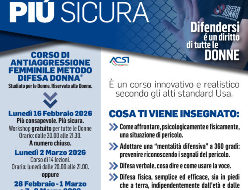 Corso di antiaggressione femminile a Sesto San Giovanni (Milano)