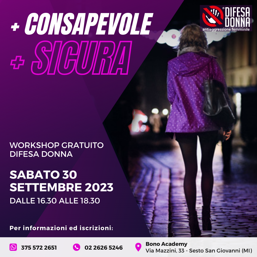 Difesa-Donna-Milano-settembre-2023-seminario-gratuito